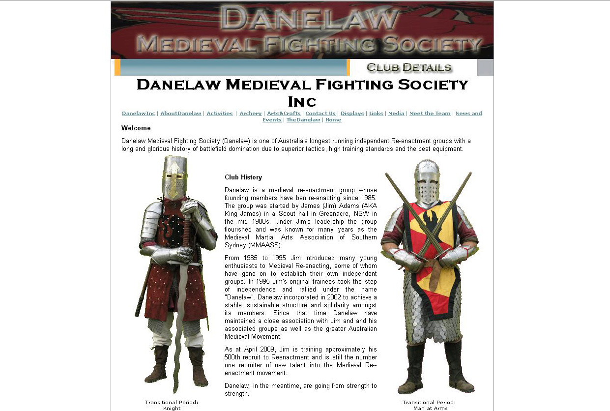 Danelaw Website